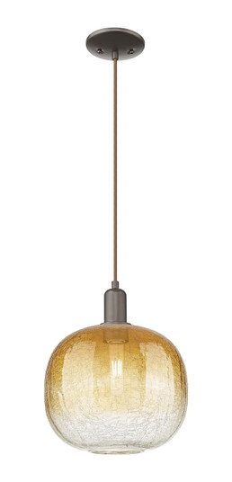 Arcadia One Light Mini Pendant in Oil Rubbed Bronze (405|716-1P-OB-G481-10AM)