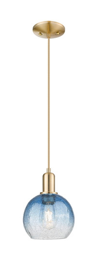 Arcadia One Light Mini Pendant in Champagne Bronze (405|716-1P-CB-G483-8SB)