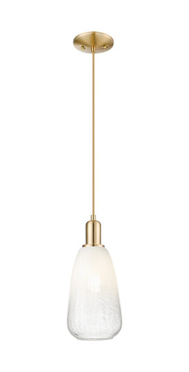 Arcadia One Light Mini Pendant in Champagne Bronze (405|716-1P-CB-G480-6OP)