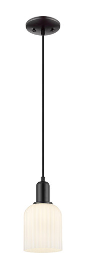 Arcadia One Light Mini Pendant in Matte Black (405|716-1P-BK-G559-5GWH)
