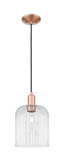 Arcadia One Light Mini Pendant in Antique Copper (405|716-1P-AC-G559-8CL)