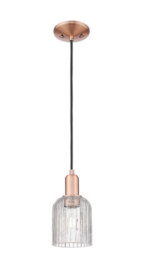 Arcadia One Light Mini Pendant in Antique Copper (405|716-1P-AC-G559-5CL)