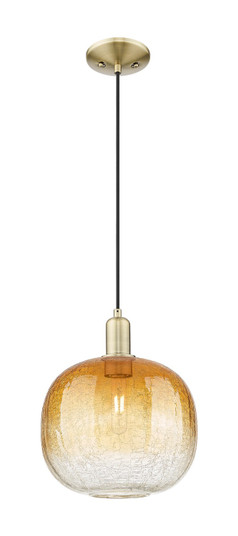 Arcadia One Light Mini Pendant in Antique Brass (405|716-1P-AB-G481-10AM)