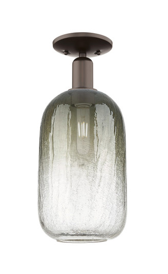 Arcadia One Light Semi-Flush Mount in Oil Rubbed Bronze (405|716-1C-OB-G482-7SL)