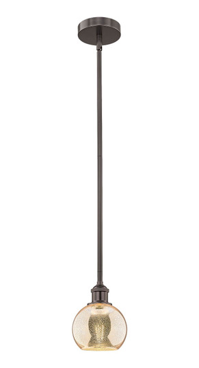 Edison One Light Mini Pendant in Oil Rubbed Bronze (405|616-1S-OB-G128-6)