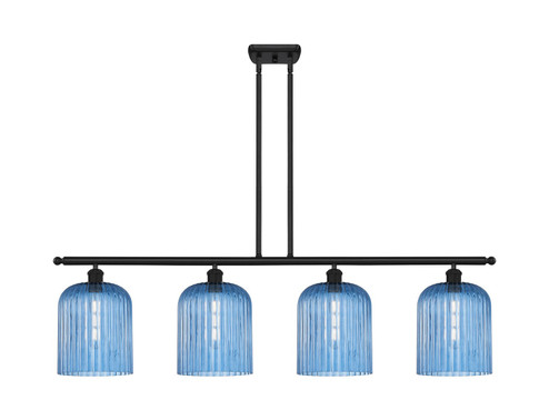 Ballston Four Light Island Pendant in Matte Black (405|516-4I-BK-G559-8BL)