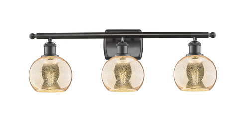 Ballston Three Light Bath Vanity in Oil Rubbed Bronze (405|516-3W-OB-G128-6)