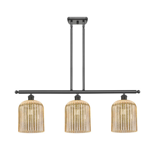 Ballston Three Light Island Pendant in Oil Rubbed Bronze (405|516-3I-OB-G559-8ME)