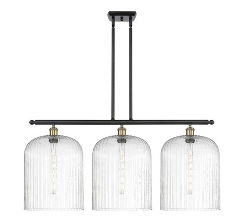 Ballston Three Light Island Pendant in Black Antique Brass (405|516-3I-BAB-G559-12SDY)