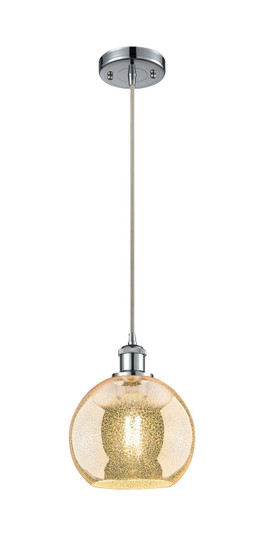 Ballston One Light Mini Pendant in Polished Chrome (405|516-1P-PC-G128-8)