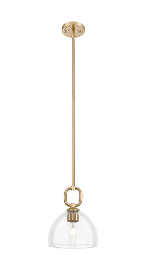 Downtown Urban One Light Pendant in Champagne Bronze (405|485-1S-CB-G486-8CL)