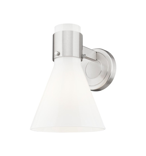 Downtown Urban One Light Wall Sconce in Satin Nickel (405|464-1W-SN-G464C-7GW)