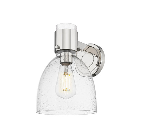 Downtown Urban One Light Wall Sconce in Polished Nickel (405|464-1W-PN-G464D-7SDY)