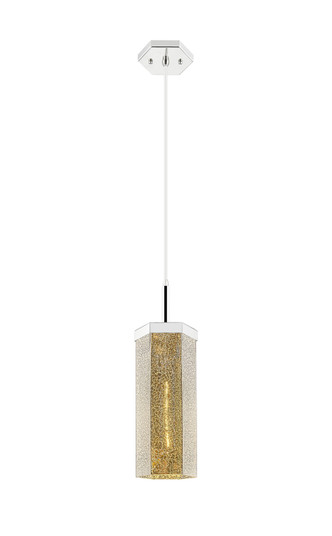 Downtown Urban One Light Pendant in Polished Nickel (405|463-1P-PN-G463-12ME)