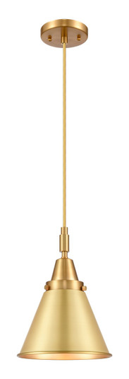 Caden One Light Mini Pendant in Satin Gold (405|447-1P-SG-M13-SG)