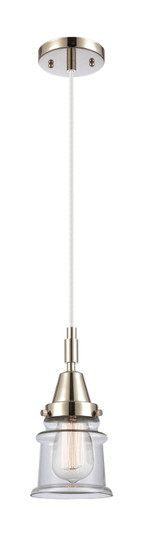 Caden One Light Pendant in Polished Nickel (405|447-1P-PN-G182S)
