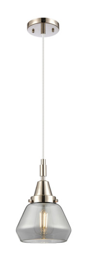 Caden One Light Mini Pendant in Polished Nickel (405|447-1P-PN-G173)