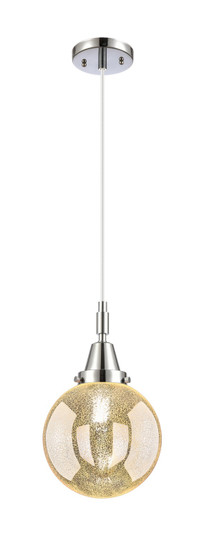 Caden One Light Pendant in Polished Chrome (405|447-1P-PC-G208-8)