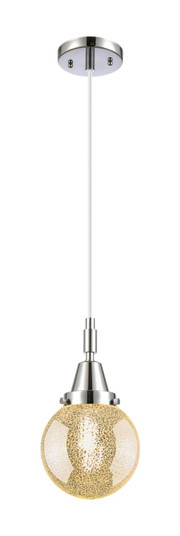Caden One Light Pendant in Polished Chrome (405|447-1P-PC-G208-6)