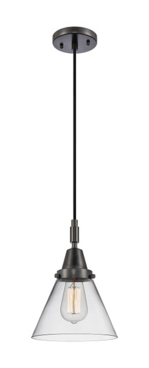 Caden One Light Pendant in Matte Black (405|447-1P-BK-G42)