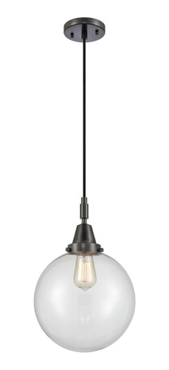 Caden One Light Mini Pendant in Matte Black (405|447-1P-BK-G202-10)