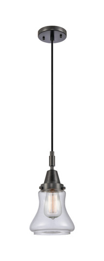 Caden One Light Pendant in Matte Black (405|447-1P-BK-G192)