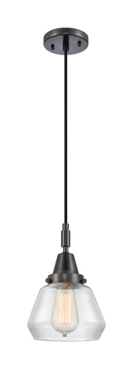 Caden One Light Mini Pendant in Matte Black (405|447-1P-BK-G172)