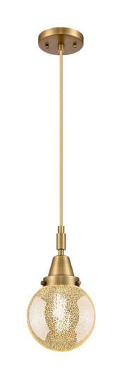 Caden One Light Pendant in Brushed Brass (405|447-1P-BB-G208-6)