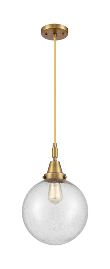 Caden One Light Pendant in Brushed Brass (405|447-1P-BB-G204-10)