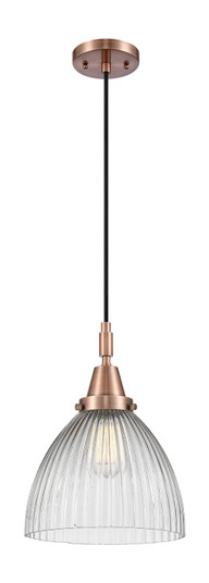 Caden LED Pendant in Antique Copper (405|447-1P-AC-G222)