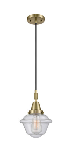 Caden One Light Mini Pendant in Antique Brass (405|447-1P-AB-G534)