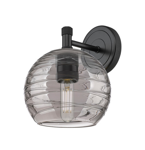 Downtown Urban One Light Wall Sconce in Matte Black (405|434-1W-BK-G1213-6SM)