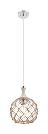 Ballston One Light Mini Pendant in Brushed Satin Nickel (405|415-1PR-SN-G122-10RB)
