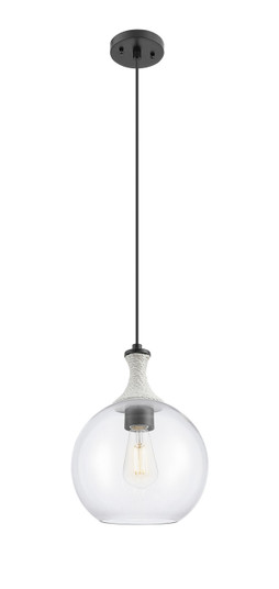 Ballston One Light Pendant in Matte Black (405|415-1PR-BK-G122-10)