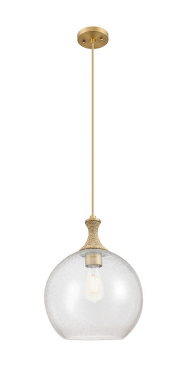 Ballston One Light Mini Pendant in Brushed Brass (405|415-1PR-BB-G124-12)