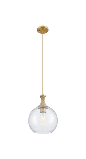Ballston One Light Pendant in Brushed Brass (405|415-1PR-BB-G124-10)