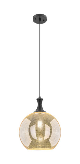 Ballston One Light Mini Pendant in Matte Black (405|415-1P-BK-G128-12)