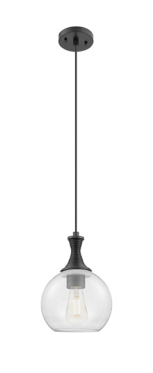 Ballston One Light Pendant in Matte Black (405|415-1P-BK-G122-8) Ballston One Light Pendant in Matte Black (405|415-1P-BK-G122-8)