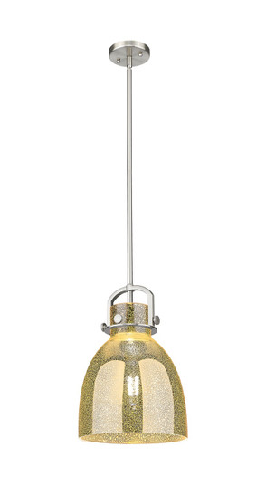 Downtown Urban One Light Mini Pendant in Satin Nickel (405|410-1SM-SN-G412-10ME)