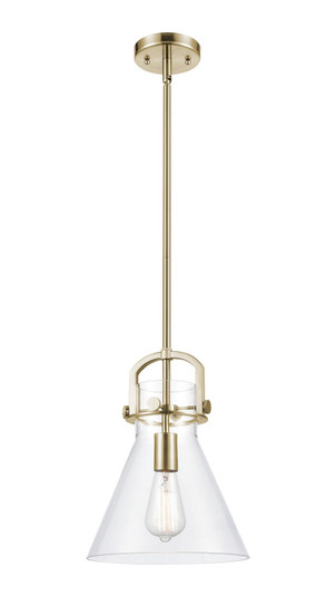 Downtown Urban One Light Mini Pendant in Champagne Bronze (405|410-1SM-CB-G411-10CL)