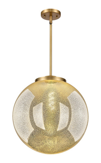 Essex One Light Pendant in Brushed Brass (405|221-1S-BB-G208-16)