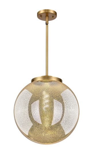 Essex One Light Pendant in Brushed Brass (405|221-1S-BB-G208-14)