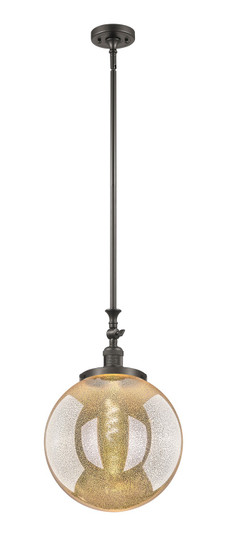 Franklin Restoration One Light Mini Pendant in Oil Rubbed Bronze (405|206-OB-G208-14)
