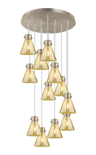 Downtown Urban 12 Light Pendant in Brushed Satin Nickel (405|126-410-1PS-SN-G411-8ME)