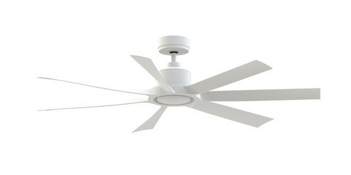 Lenzi 60'' Ceiling Fan in Matte White (26|FPD7060MW)