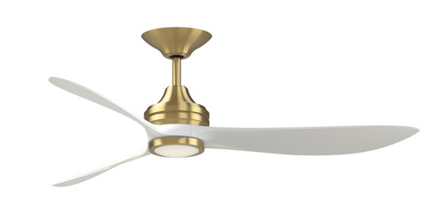 Aviara 60''Ceiling Fan in Brushed Satin Brass (26|FPD6725BSMW)