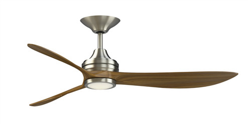 Aviara 60''Ceiling Fan in Brushed Nickel (26|FPD6725BNK)