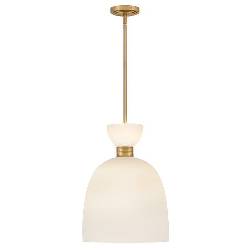 Tallulah LED Pendant in Lacquered Brass (13|48347LCB)