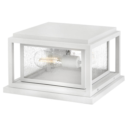 Republic LED Pier Mount in Textured White (13|1008TW-LV)
