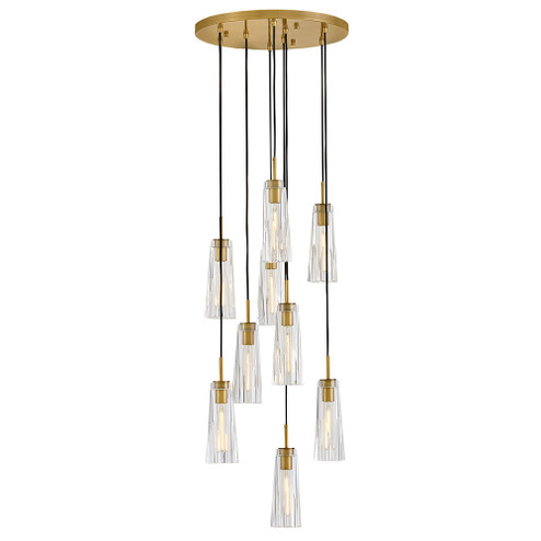 Cosette LED Pendant in Heritage Brass (138|FR31104HBR-CL) Cosette LED Pendant in Heritage Brass (138|FR31104HBR-CL)